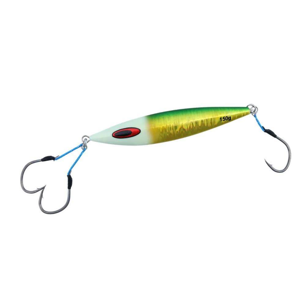 Daiwa Saltiga FK 150g MG Silver Glow Head Jig-H