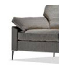 Søren Lund SL 329 2,5 Pers. Sofa m. Keder L: 222 cm - Grado 94 Tekstil/IG15 Aluminium Ben