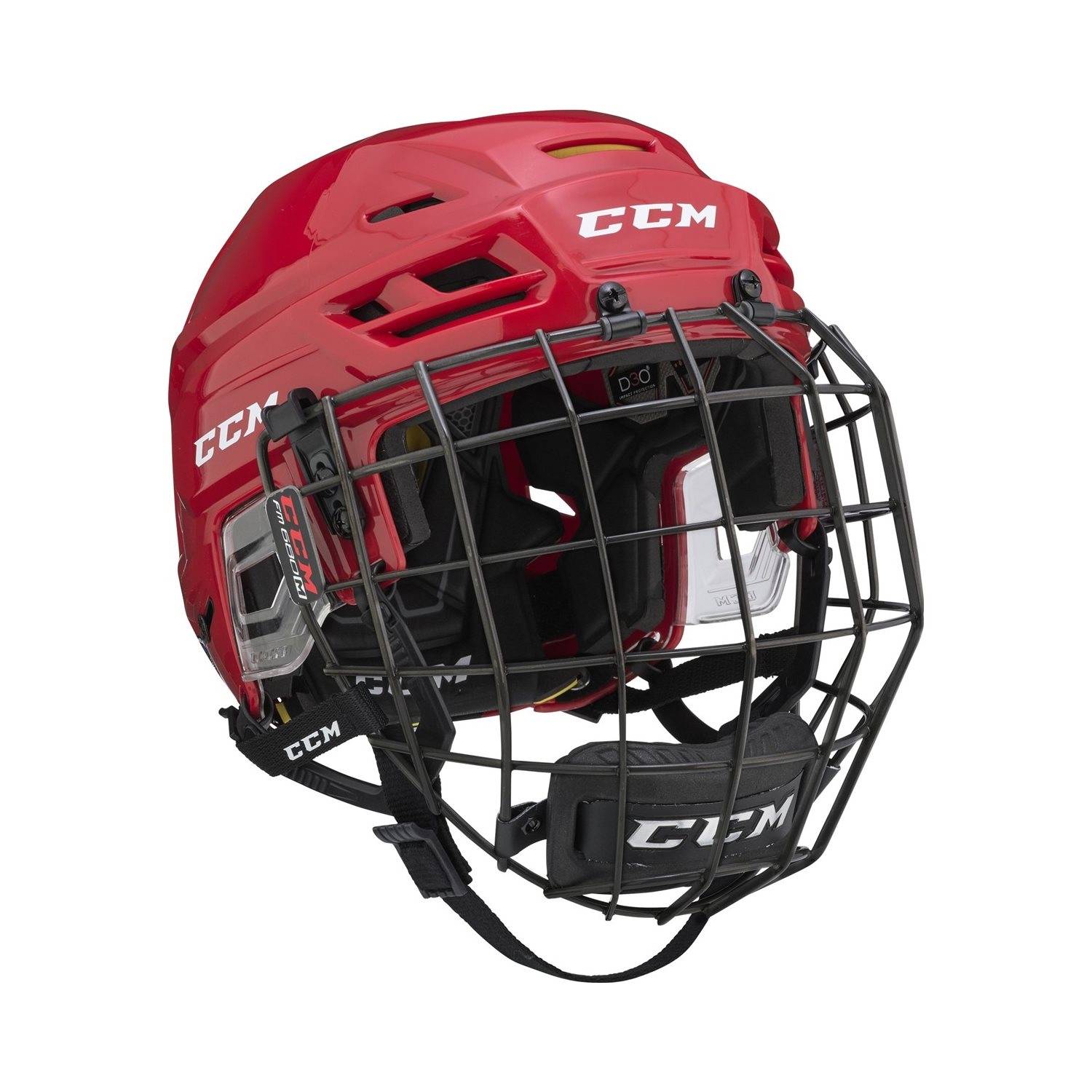 CCM Hockeyhjälm 310 Combo Jr Red