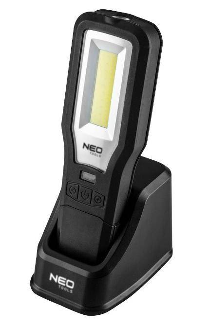 NEO TOOLS 99-071 Arbetsstrålkastare 3timmar, 2000mAh