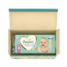 Pampers PAMPERS Premium Care Size 4, 104 diapers + Aqua wipes 48ct, 80768591