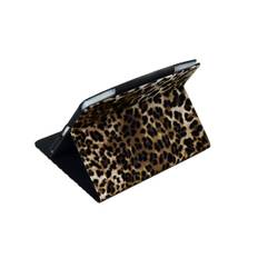 Leopard cover til iPad 2/3/4. Brun.