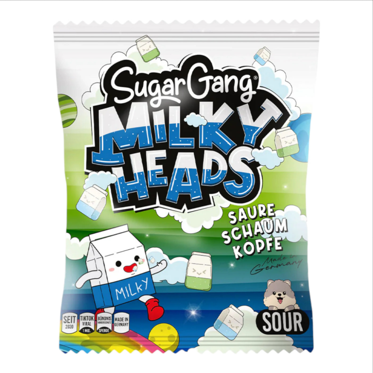 Milky Heads - Sour Marshmallow.