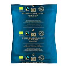 12 x BKI Økologisk Fairtrade mørk formalet kaffe 500g
