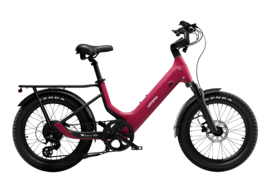 Elcykel Urtopia Joy Carbon (Rosröd)