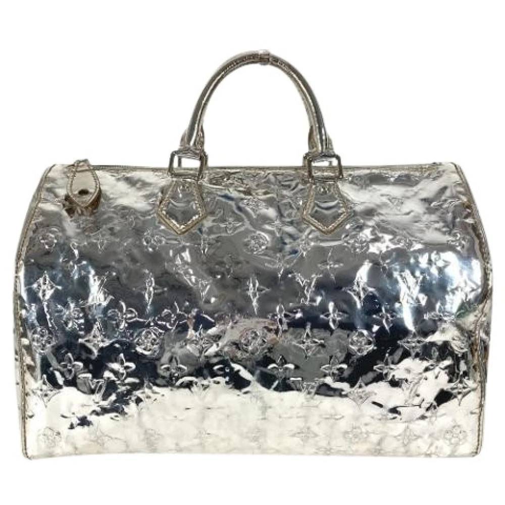 Louis Vuitton Vintage Pre-owned Boston Bag - Vintage - Dame - Grå - ONE SIZE - Læder