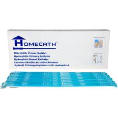 Engangskateter, HomeCath Plus, tiemann, CH 12, 40cm, coated, PVC-fri, 30 stk, Katetre,