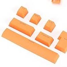 PBT Keycaps, 108 Pack Custom Keycaps For Mechanical Keyboard For 61/64/87/104/108 Keyboard With Keycap Puller.(orange)