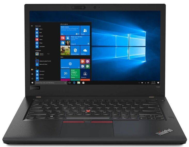 Lenovo ThinkPad T480 | i7-8550U | 14" | 8 GB | 240 GB SSD | FHD | Win 11 Home | FI