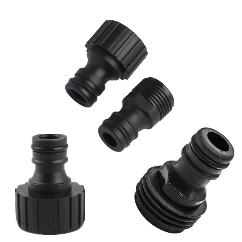 5pcs Quick Connector 3/4 Inch Male Female BSP Thread Hose Pipe Adapter for Garden Tubing Drip Irrigation Watering System