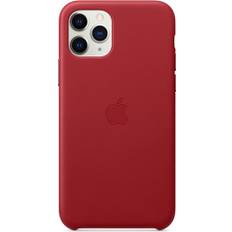 iPhone 11 Pro Läderskal - (PRODUCT)RED