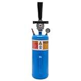 Däcktrycksmätare, 8 l däckpåfyllare Booster 145PSI däckbooster däckstötdämpare Airbooster professionell däckpåfyllare