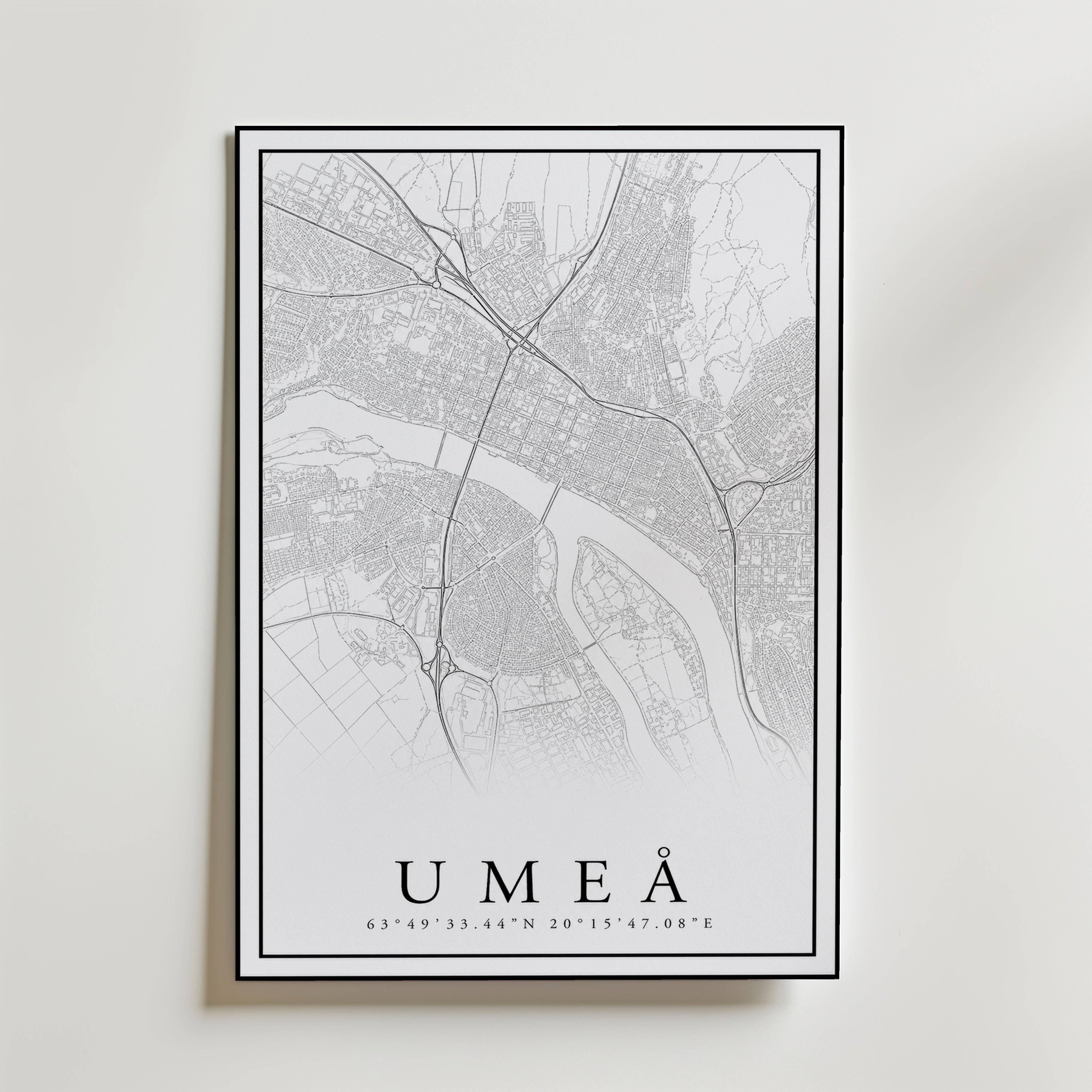 Ume� Karta Poster - Fine Art Poster 70x100 cm