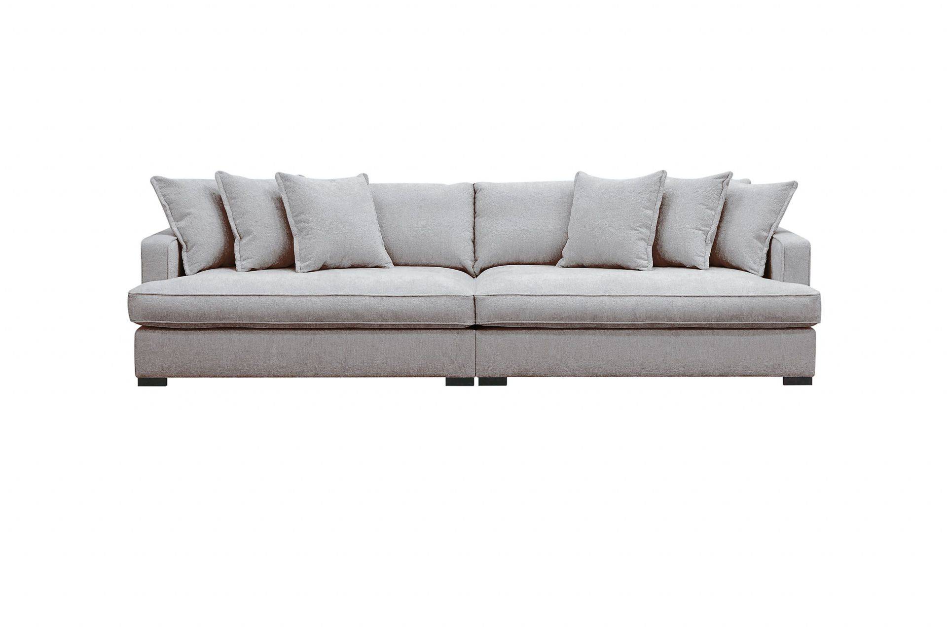 Scandinavian Choice Rossita Lyx 4-sits Extra djup Soffa i Chenille - Grå / Brun 4 sits soffa Grå,Brun