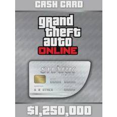 Grand Theft Auto Online: Great White Shark Cash Card (PC) 1250000 - Rockstar Key - EUROPE