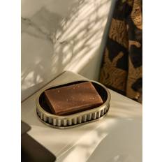 Next Gold Rib Soap Dish - one