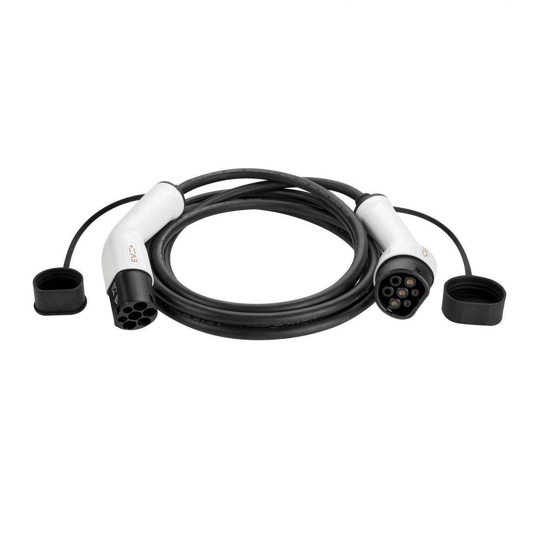 Ladekabel 20 meter med stik T2-T2 32A/22kW 3 Faser