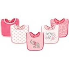 Hudson Baby unisex baby bomull haklappar En storlek Elephant 5-pack