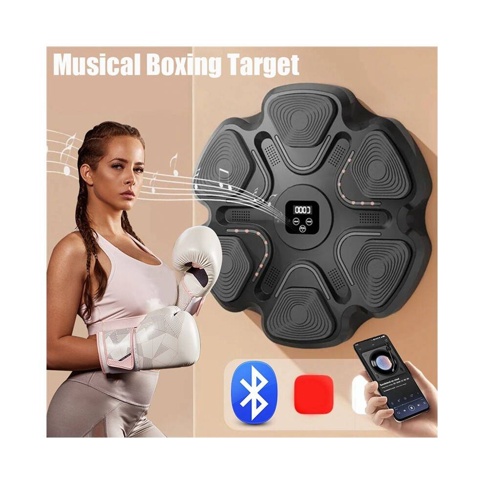 Music Boxing Machine Adult/Children Sports Fitness Boxing Trainer for Home Exercise Reaction Training Boxing Wall Target