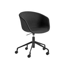HAY About A Chair AAC53 Kontorstol - Remix Stof - Remix 823 (mint) som vist / hvid