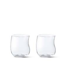 Georg Jensen - Cobra Low Tumbler Glass Set of 2 - Drikkeglas - Constantin Wortmann - Gennemsigtig