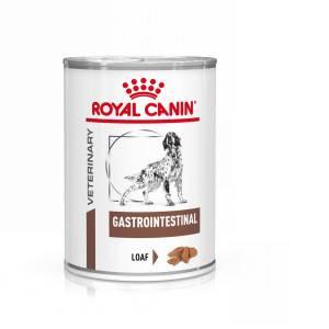 Royal Canin Veterinary Gastrointestinal våtfoder hund (paté). Förpackning: 4 brickor (48 x 400 g)