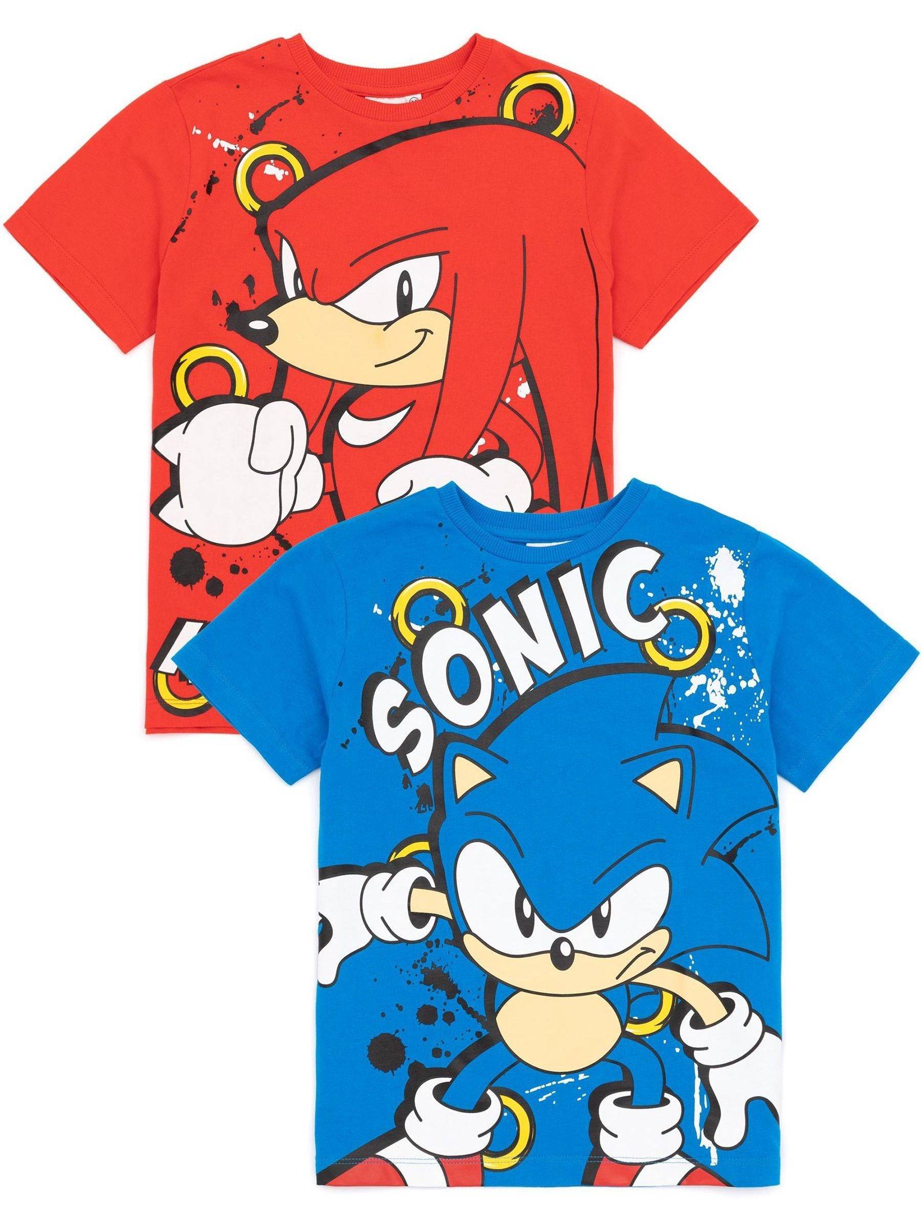 Vanilla Underground Vanilla Underground Red Sonic 100% Cotton T-Shirts 2 Pack