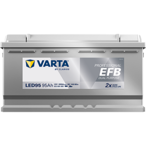 95 Ah Start/Förbrukning Varta EFB LED95