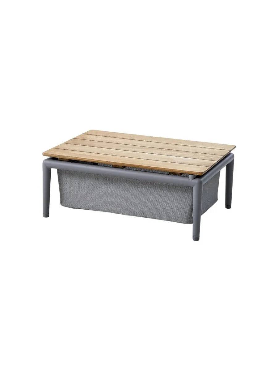 Conic Box bord fra Cane-line Light grey - Jacobsen Plus