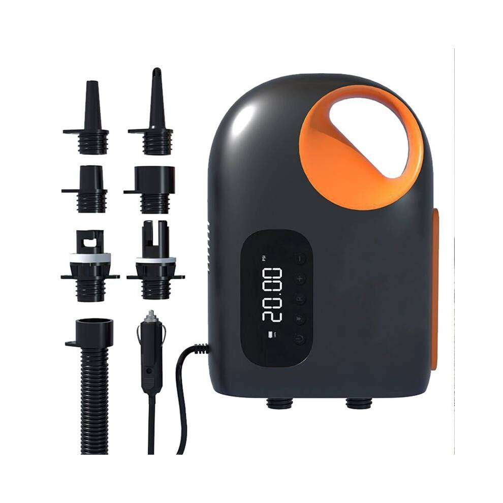 Inflatable Electric Air Pump 20PSI High Speed Air Compressor for Outdoor Surfing Paddle Board Airbed Boat Kayak