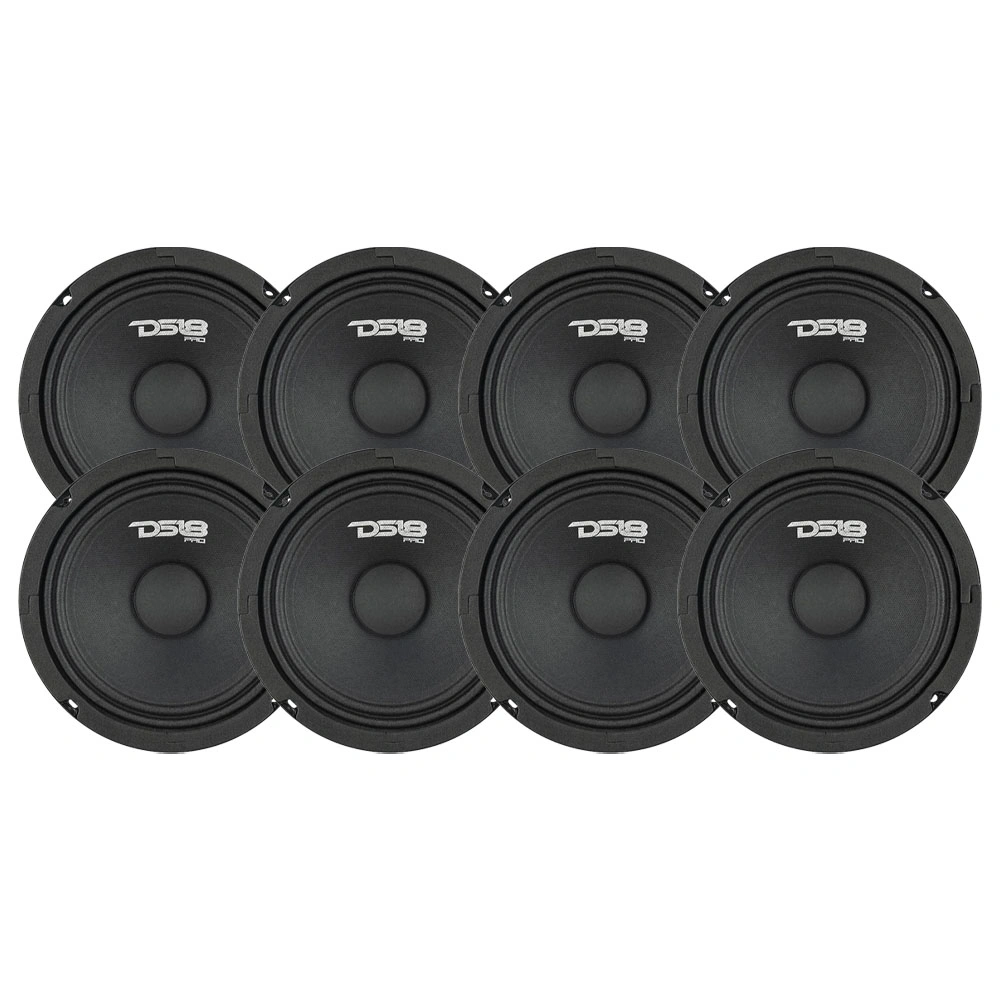 8-pack DS18 PRO-GM6.4, 6.5 tums midbas
