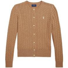 Polo Ralph Lauren Cardigan - Kabel - Camel Heather - Polo Ralph Lauren - 16 år (176) - Cardigan