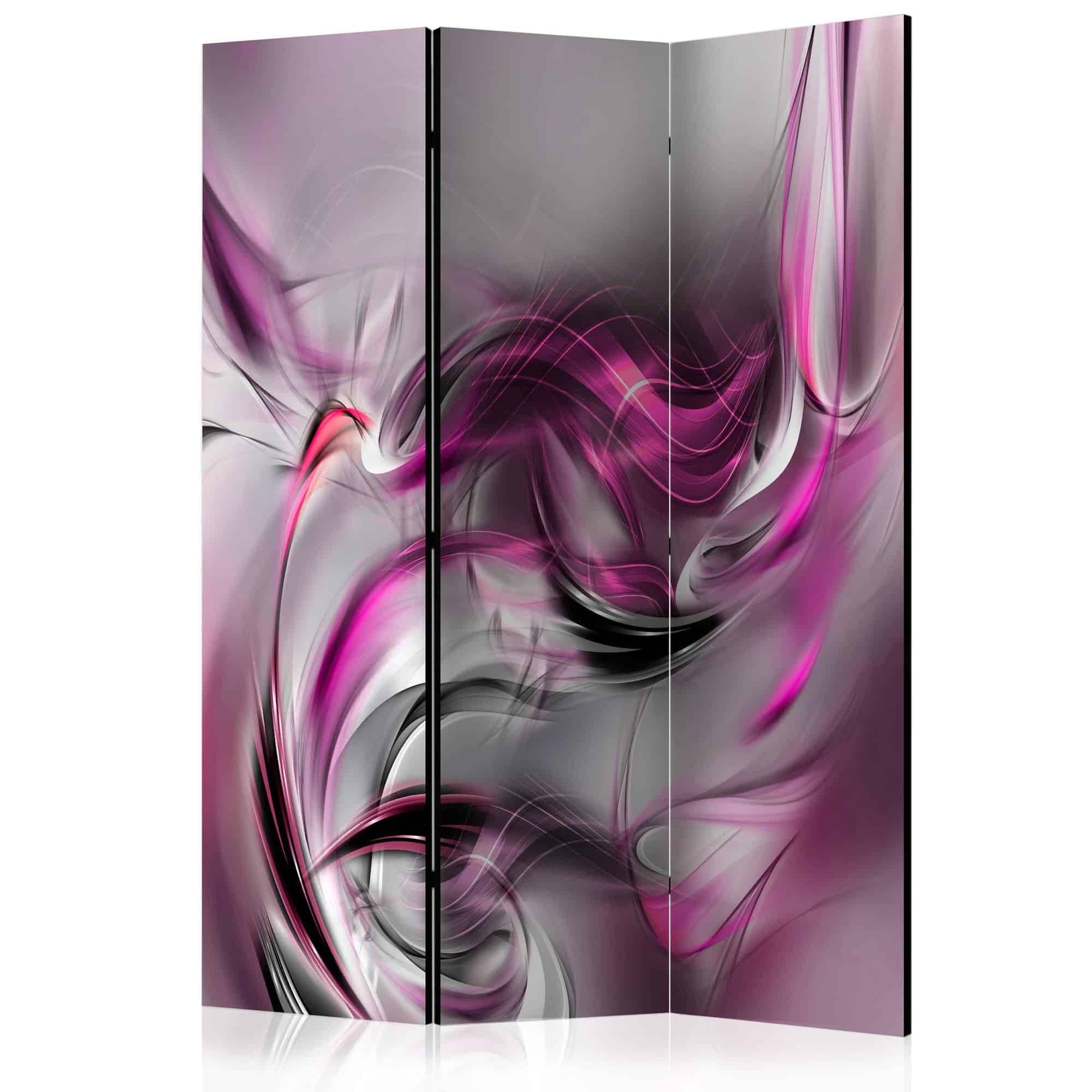 Skærmvæg Pink Swirls II