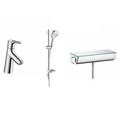 Hansgrohe 3-i-1 Luksus armaturpakke