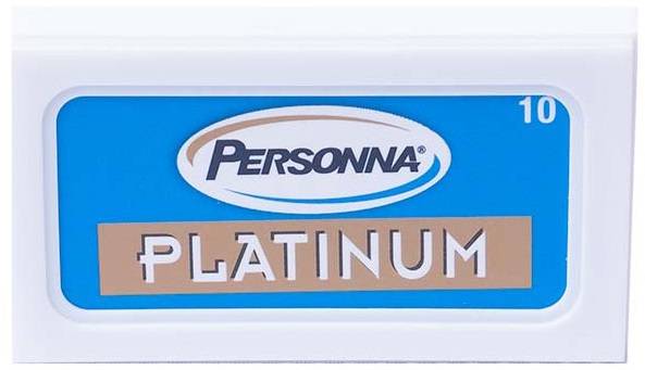 Personna Platinum Double Edge Razor Blades 10-Pack 10 stk