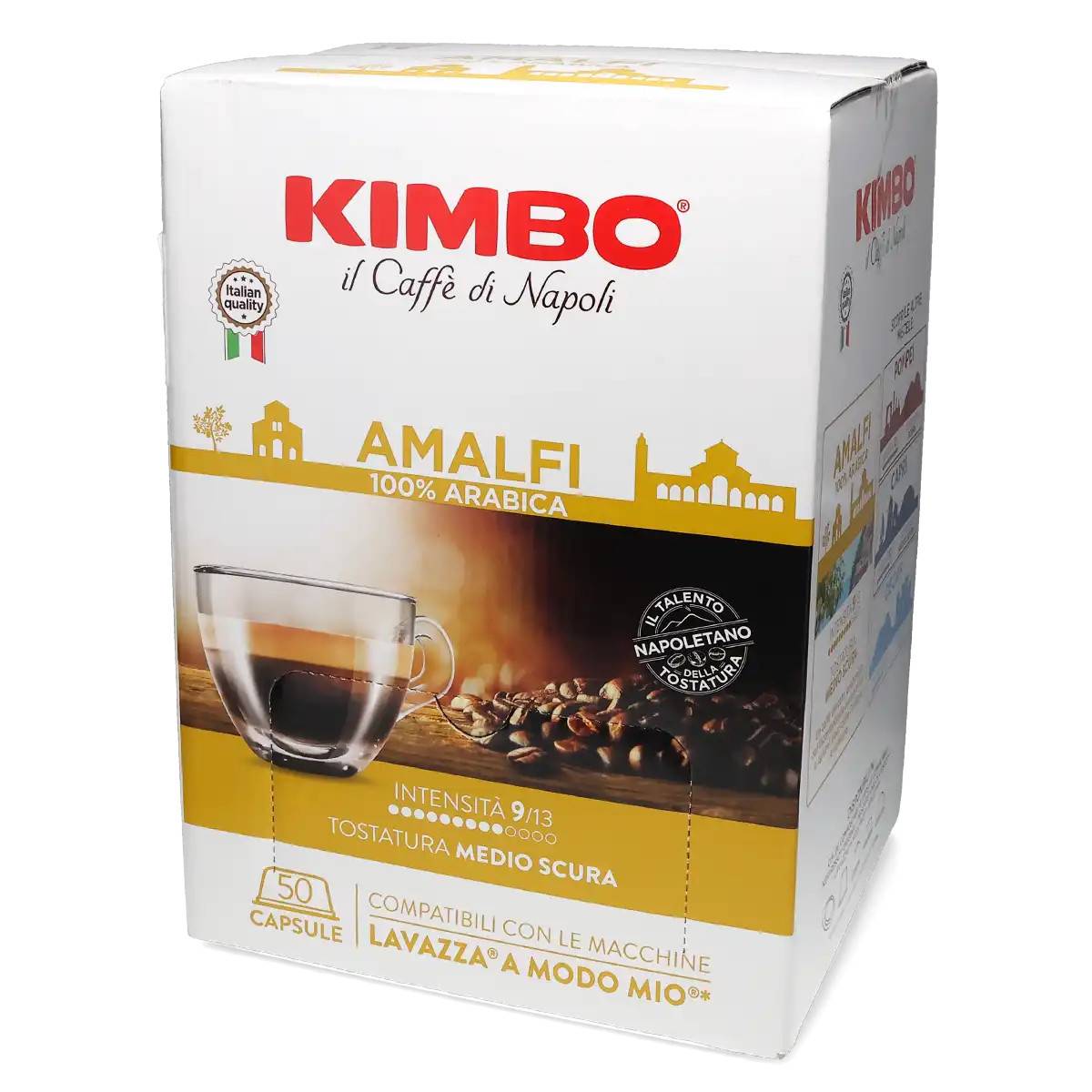 Kimbo | Amalfi - 50 kapslar til Lavazza A Modo Mio.