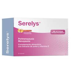 Serelys Perimenopausia Menopause kosttillskott 60 kapslar