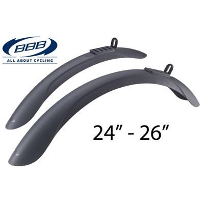 Skärmar BBB RainWarriors 24-26" 1 par