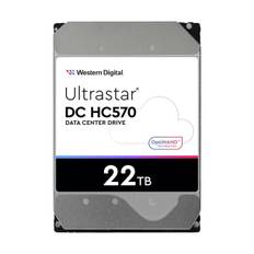 WD Ultrastar DC HC570 - Festplatte - verschlüsselt - 22 TB - intern - 3.5" (8.9 cm)