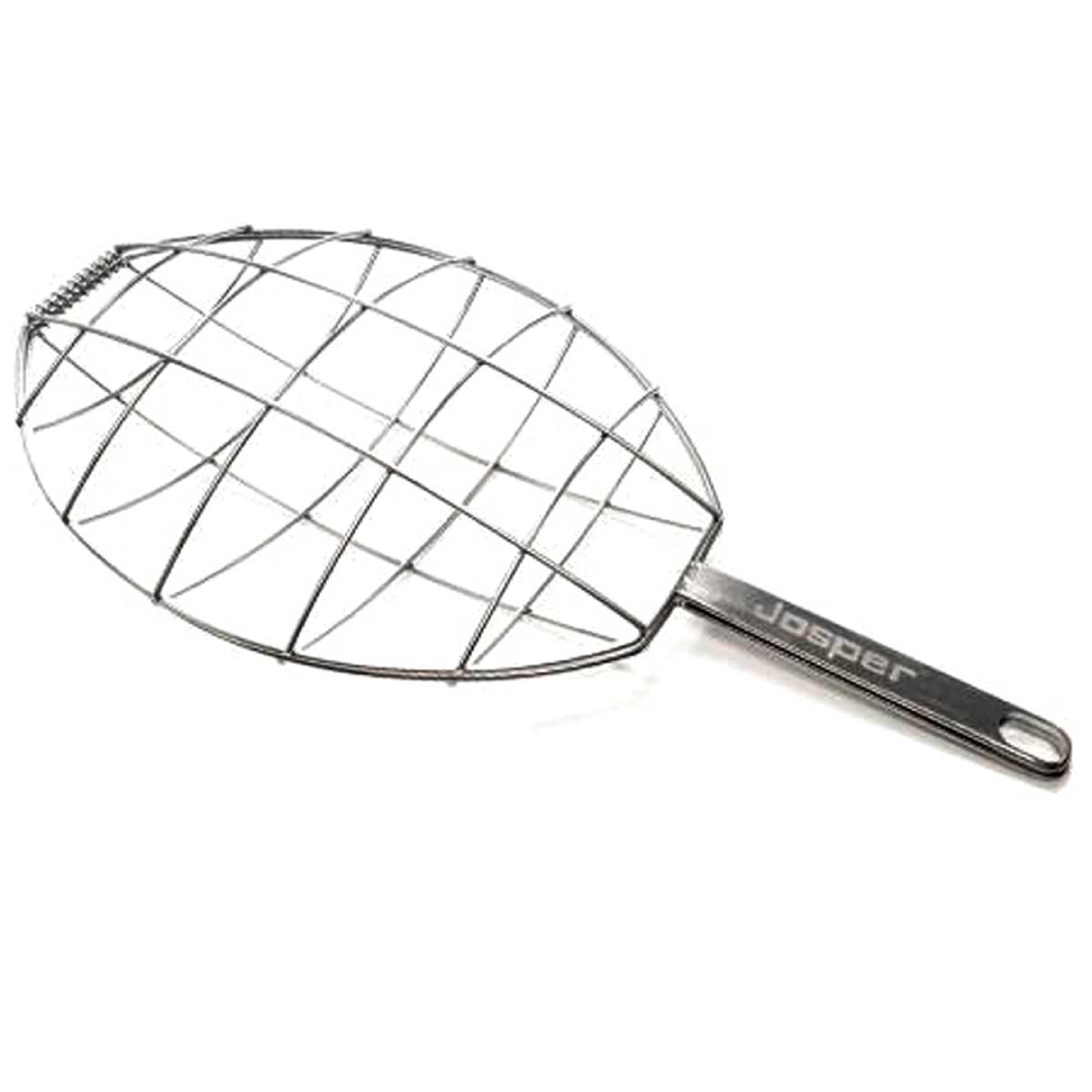 Josper - 0405 - Fiskevender til grill i rustfrit stål - 45 x 30 cm