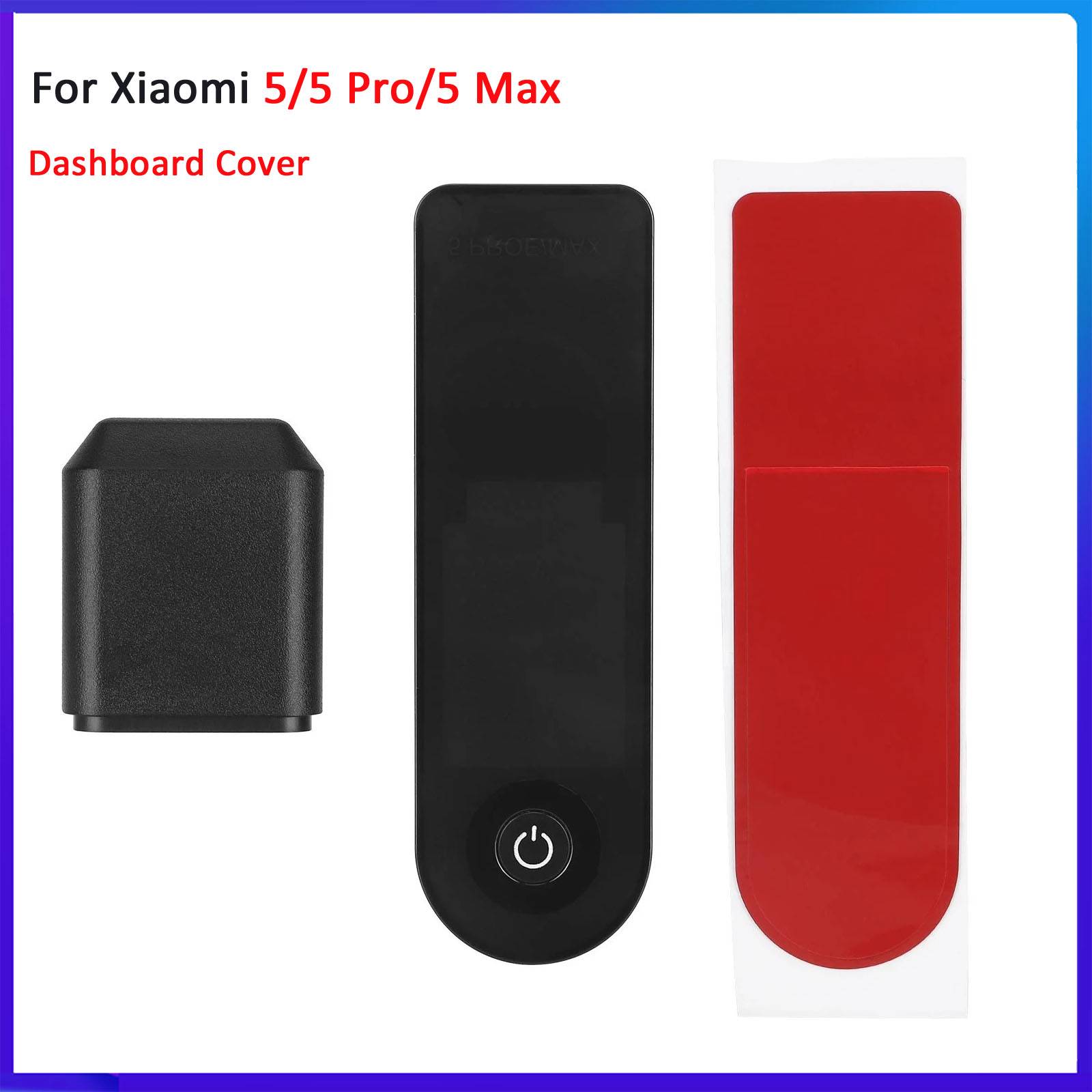 Display Panel Cover For Xiaomi Electric Scooter 5/5 Pro/5 Max Dashboard Protect Shell Circuit Board Protection Plastic Parts