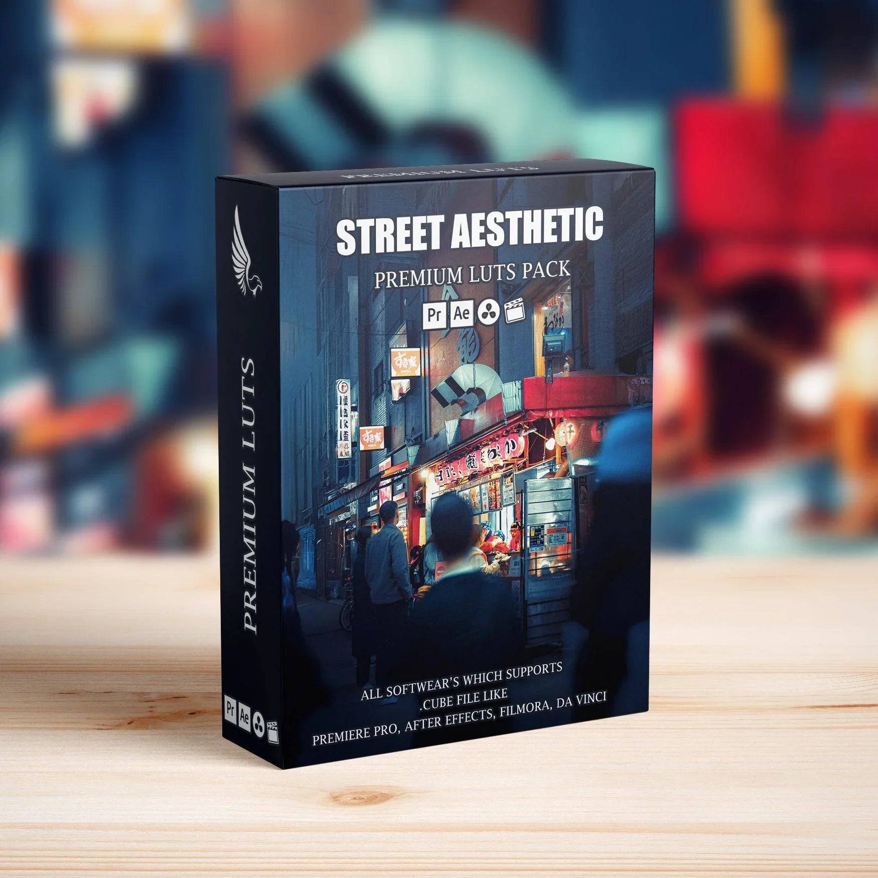 Moody Street Aesthetic Cinematic LUTs Pack - Commercial