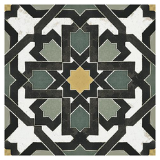 Klinker Vintage 20 Green 15, 20x20