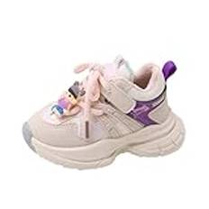 Dad sneakers dam vinter vattentät säker platt håller varma snöstövlar bekväma skor barnskor flickor 27, ROSA, 23.5 EU