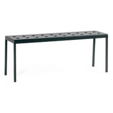 Balcony bänk antracit 119 cm - Mörkgrå