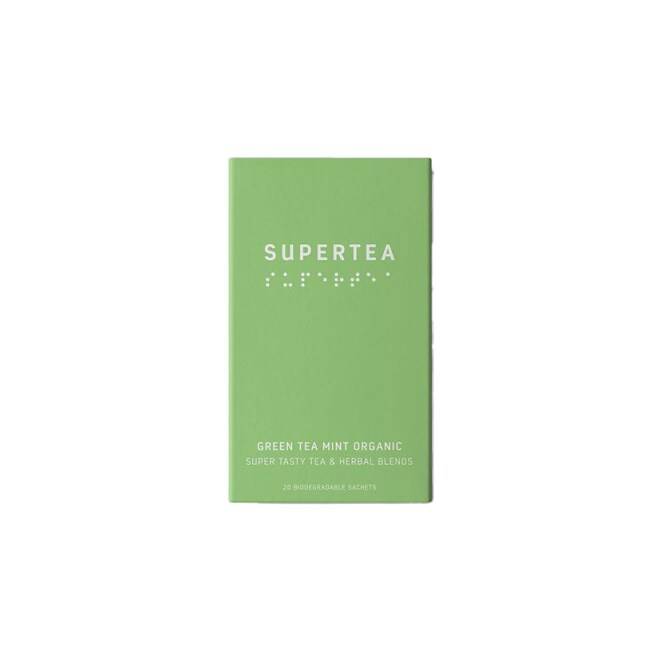 Supertea Green Tea Mint Organic 20 påsar