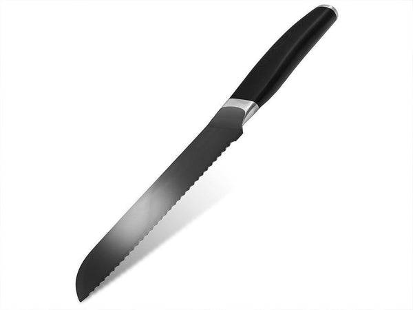 Brödkniv | 20 cm lyxig hybridkniv av keramik och stål | onyx cookware™