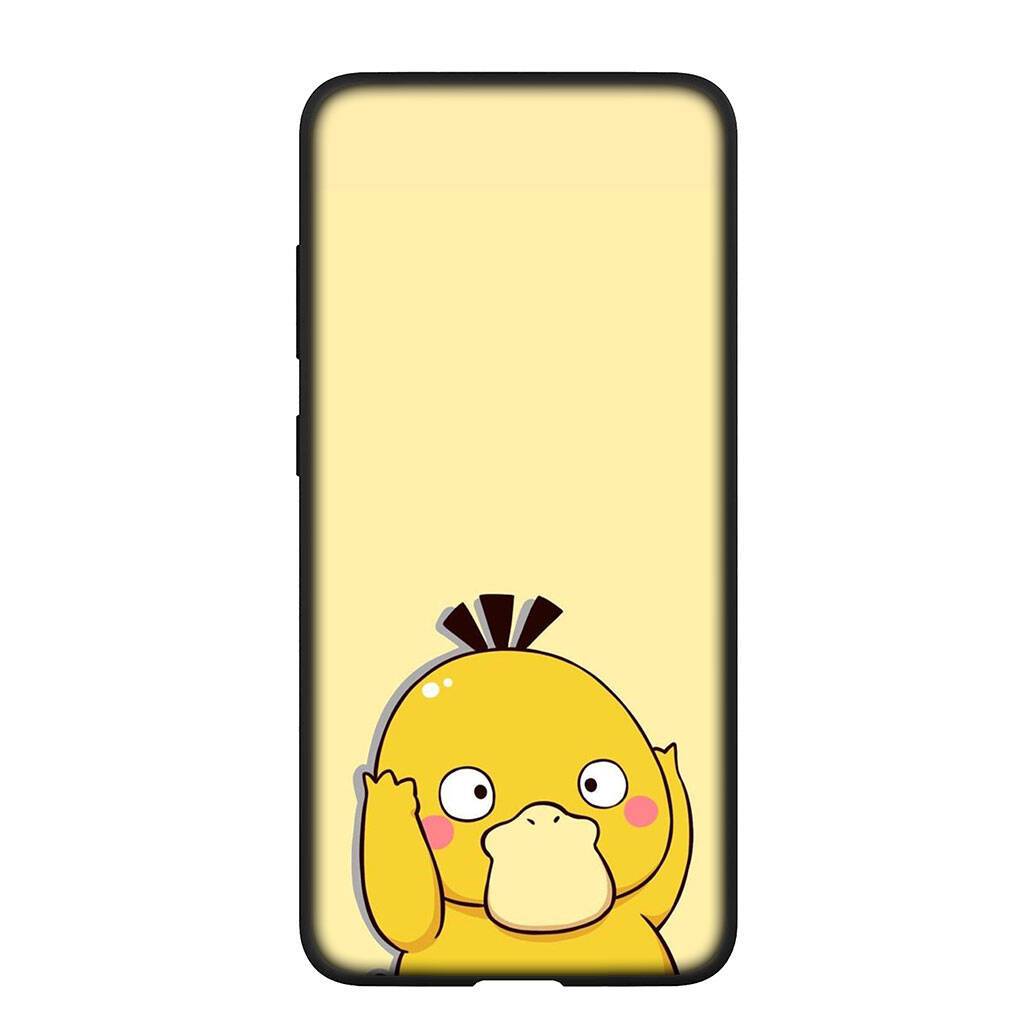 Mobilskal för Samsung Galaxy S25 S23 S22 S24 Ultra FE Plus A05 A06 A15 A16 A36 A37 A35 A54 A55 A56 A57 A25 A53 A17 Psyduck Pokemon GO Pikachu Fodral for Xiaomi Poco X7 5G hjort