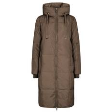 Nova Square Down Coat | Slate Black | Jakke fra Mos Mosh - Medium