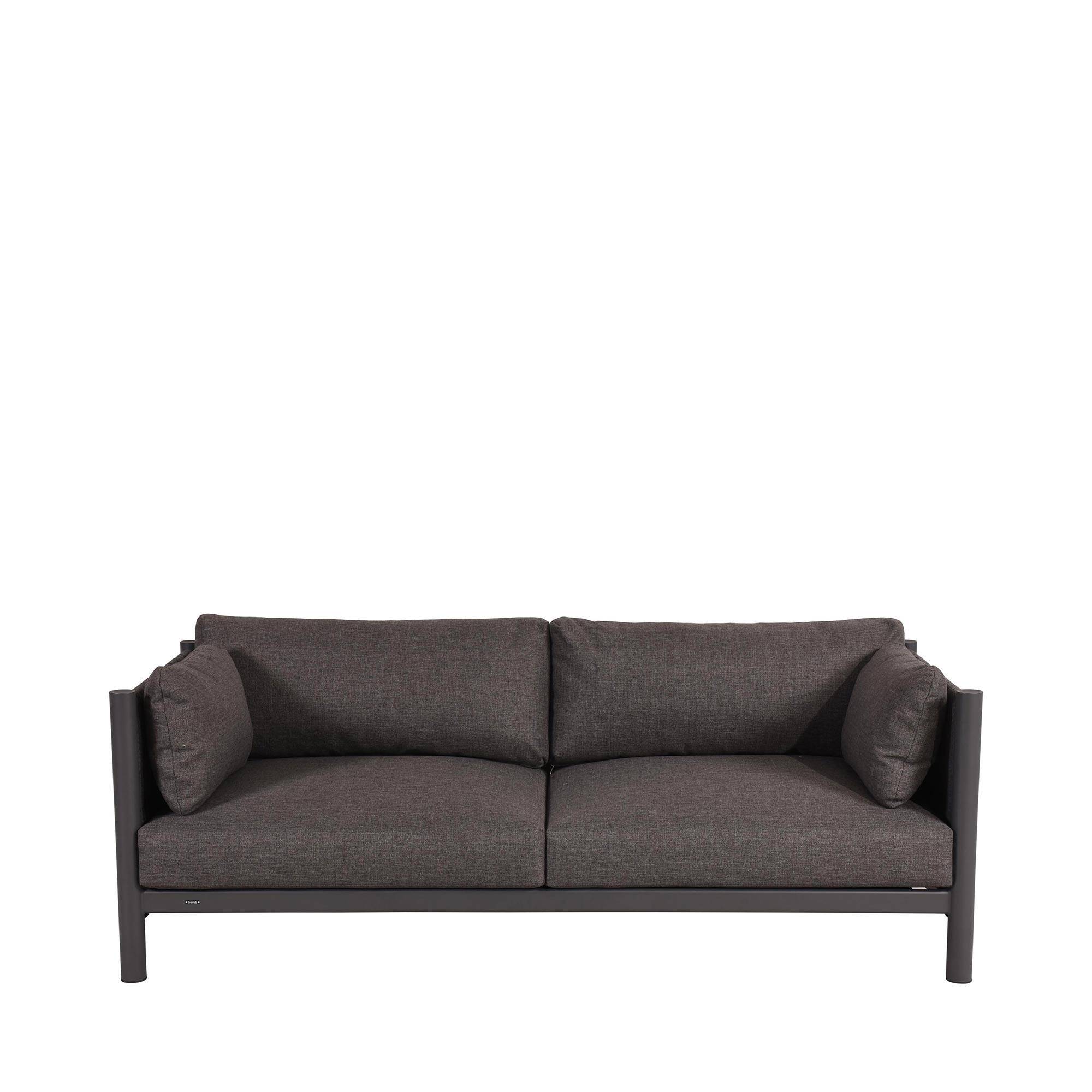 Udendørs Sofa Brad 2,5 pers., Antracit.